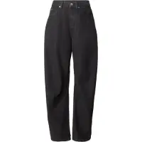 Adidas Originals Jean 'HIGH RISE BARREL LEG DENIM' gris clair / noir denim