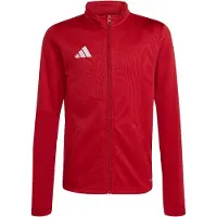 Adidas Entrada 26 Full Zip Sweatshirt Rouge 15-16 Years Enfants