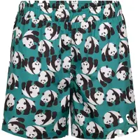 Dagi Shorts de bain pétrole / noir / blanc