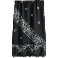 Next Jupe gris / noir / blanc cassé