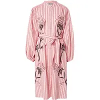 Essentiel Antwerp Robe-chemise 'JEMINE' magenta / rose ancienne / noir