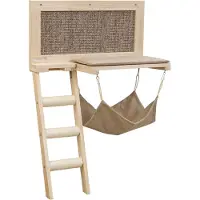 Kerbl Pet Planche de repos pour chats Timber brun pour chats