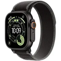 Apple Watch Ultra 3/49/Bande élégante/Noir/Charcoal