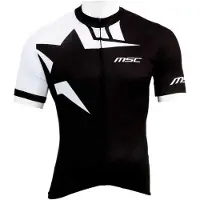 MSCH Copenhagen X Race Short Sleeve Jersey Noir L Homme