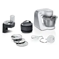 Bosch Robot multifonction MUM58210 Série 4 3.9 L 1000 W Blanc/Argent
