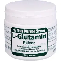 Hirundo Products The Nutri Store L-glutamine, poudre 100 % pure, 250 g de poudre