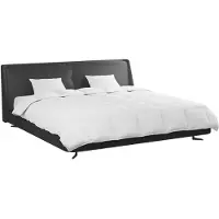 vidaXL Ensemble couette et oreiller 3 pcs Blanc Plume de duvet