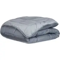 Toison D'or Couverture de lit en microfibres d'acier et d'argent, 220 x 240 cm