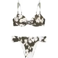 Emporio Armani pour femme. EW003394_AF20248 Bikini Lycra brillant vert (M), Beachwear, Polyamide