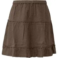 QS Jupe chocolat