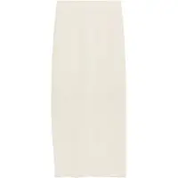 Comma Jupe beige clair