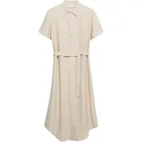 Comma Robe-chemise crème