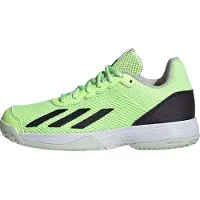 Adidas Courtflash, chaussures de sport pour enfant, couleur verte, taille 31,5 (EU)