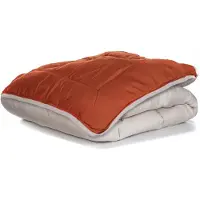 Poyet Motte Couette Gris Marron 200 x 200 cm 400 g 400 g /m