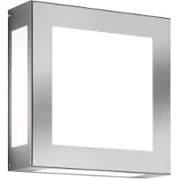CMD 42 Applique murale en acier inoxydable IP44 verre opale E27