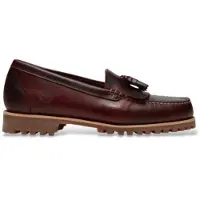 Timberland pour homme. TB0A2MSCEIW1 Mocassins en cuir Authentic Kiltie bordeaux (37 W), 1 à 3 cm, Aucun, Casuel, Grenat, Classique