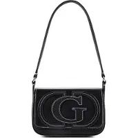GUESS Sac bandoulière 'Ruby' noir / blanc