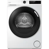 Candy BRS 7N2BX-S, Socle, Remplissage frontal, Pompe à chaleur, Blanc, Pivotant, Tactile, Gauche