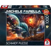 Schmidt Michele Farella : Kosmsche Farbenpracht - Voyage dans l'espace (1000 pièces)
