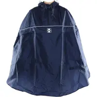 Hock Rain Stop Waterproof Poncho Jaune,Bleu L Homme