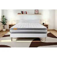 Septnuits Matelas mémoire de forme 90x190 Memo Plus 3 zones de confort