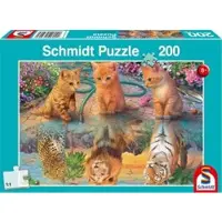 Schmidt Puzzle 200 pièces : Quand je serai grand...