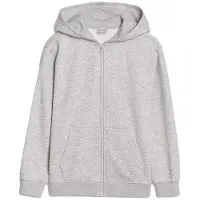 4F Garçons, Pull-over, Junior-Sweatshirt, Gris, Argent, (122)