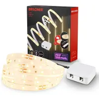 Briloner Pimp your Panel LED Strip, set de base WW, Pimp your Panel, pilote, interrupteur à câble, blanc, 260 x 1 cm