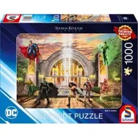 Schmidt 1000 pièces Spiele Puzzle Thomas Kinkade Warner DC Hall Of Justic 58788