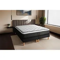 Prestige Literie Matelas Suite 160x200 Ressorts ensachés, mémoire de forme 5 zones