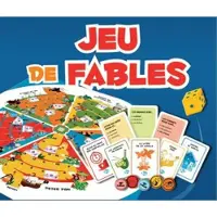 Jeu de fables. Boîte de jeu comprenant 132 cartes, un plateau de jeu + téléchargement