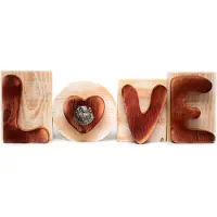 Art-Dog Griffon Bruxellois I - inscription LOVE en bois, décoration d'intérieur avec chien, adorable décoration pour étagère de la marque