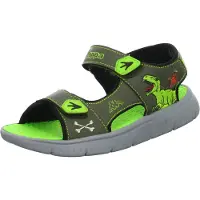 Kappa - Sandales pour garçons, couleur verte, chaussures de loisirs
