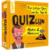 Sonstige Verlage QUIZehn - Nature et non-sens. Le jeu rusé du top 10 (Allemand, 2 - 10 Joueur)