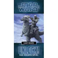 Asmodee Jeu de cartes Unlock ! Star Wars : L'évasion de Hoth