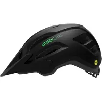 Giro Casque Fixture II Youth Mips taille enfant 50-57 cm noir mat-vert vif 39344-151-UY