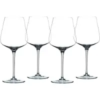 Nachtmann Vinova Collection du vin rouge Magnum Glass Set de 4 23-onces Bordeaux Verres vin longs Soled Large Faire en verre cristal clair