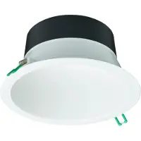 Philips Downlight LED Coreline DN142B Aluminium Blanc 19.2W 2300lm 60D - 840 Blanc Froid | Diamètre 200mm - IP54 - Blanc Réflecteur | Diametre 200mm