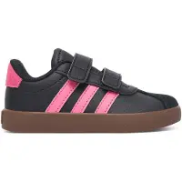 Adidas Vl Court 3.0 Infant Trainers Noir EU 26 1/2 Enfants