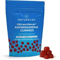 Naturecan Gummies relaxants au CBD et à l'ashwagandha