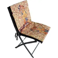 Bertoni Coussin imperméable pour chaise de jardin TIP avec dossier 80 x 40 x 2,5 cm Rendez-Vous