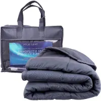 Polar Night Couverture lestée 155 x 220 cm, microfibre - 5 kg