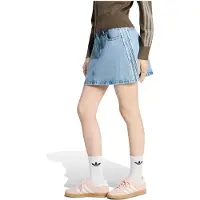 Adidas Originals Mid Rise Denim Skirt Bleu 44 Femme