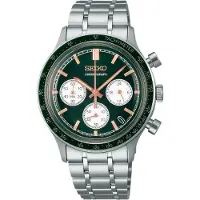 Seiko SSB481P1 Chronographe homme vert/or rose