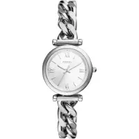 Fossil Montre à affichage analogique 'CARLIE' argent