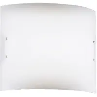 ROSSINI ILLUMINAZIONE Applique Scilla 36Cm E27 En Méthacrylate Opale Satiné, Applique Et Plafonnier D'Intérieur Ip20, 75W, Coloris Blanc -