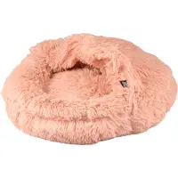 Dynamic24 Lit pour chien en peluche 55cm Lit pour chat Coussin pour chien Panier pour chien Couchage pour chien et chat