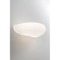 ROSSINI ILLUMINAZIONE Applique Glenn En Verre Soufflé Blanc Satiné E27 75W Ip20 - Groupe Rossini - Applique En Verre Blanc