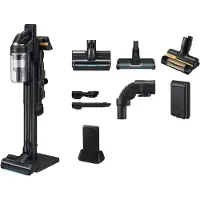 Samsung VS70H28GEK/WA, Aspirateur balai, Sans sac, Noir, Batterie