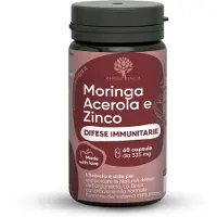 RedMoringa Complément alimentaire pour le système immunitaire : acérola, zinc et moringa - 1 flacon